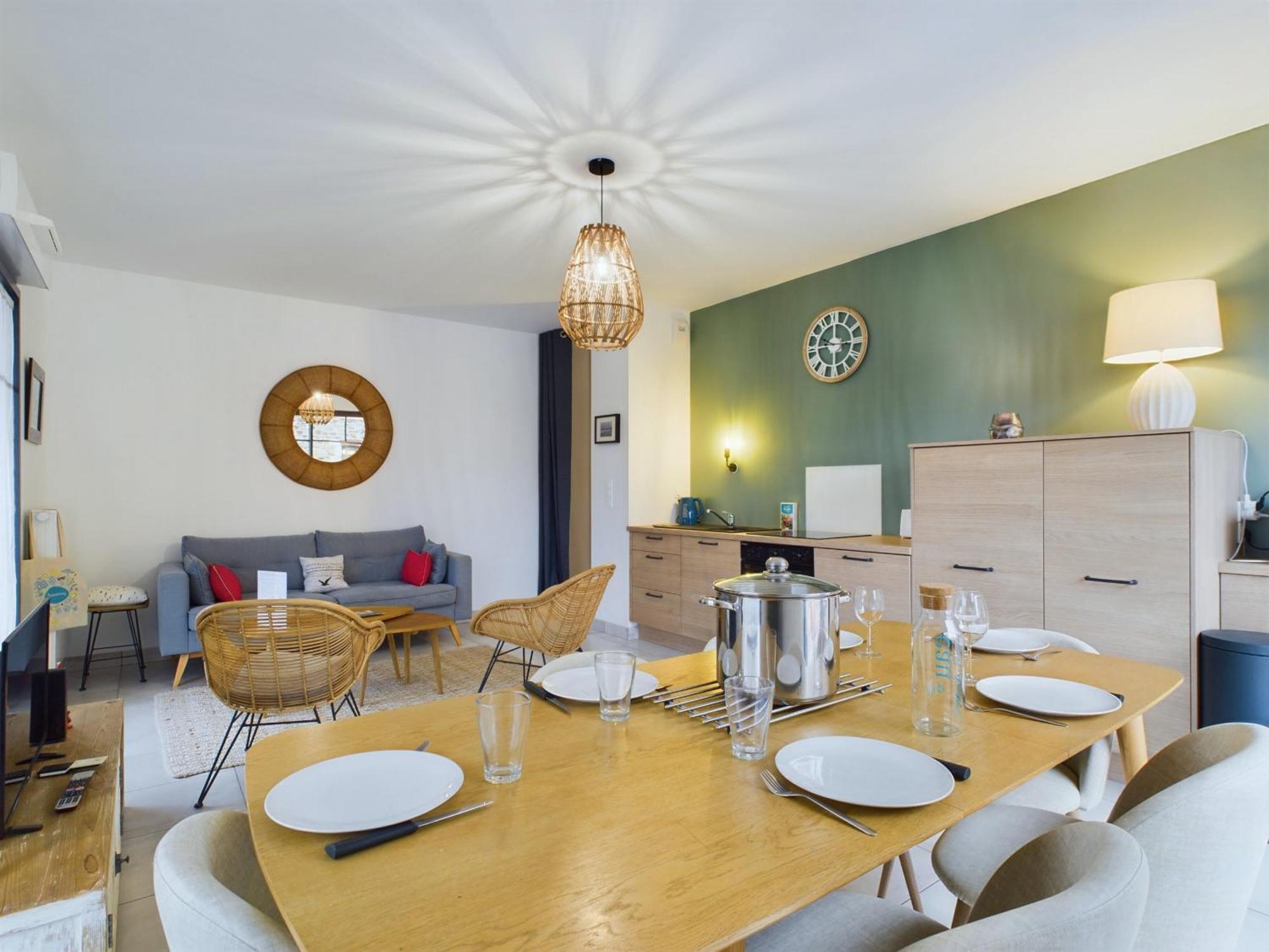 50M De La Plage - Terrasse - 3 Adultes Et 3 Enfants เปลเนิฟ-วัล-อ็องเดร ภายนอก รูปภาพ